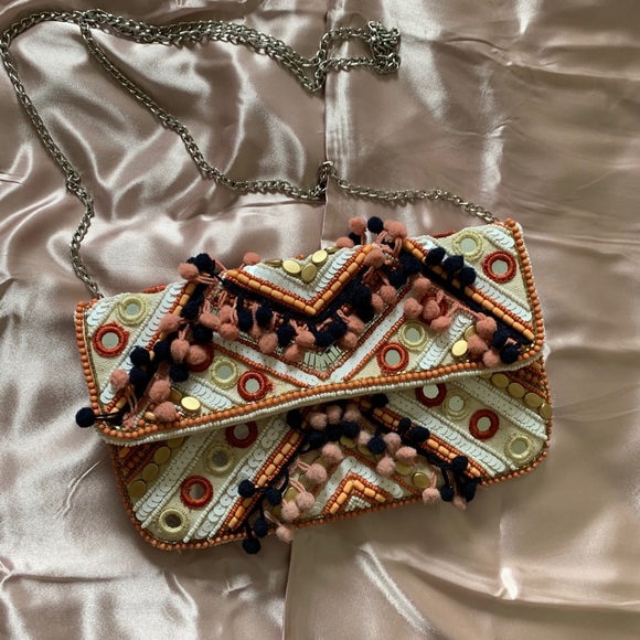 Boho Beaded Clutch - Picture 4 of 5